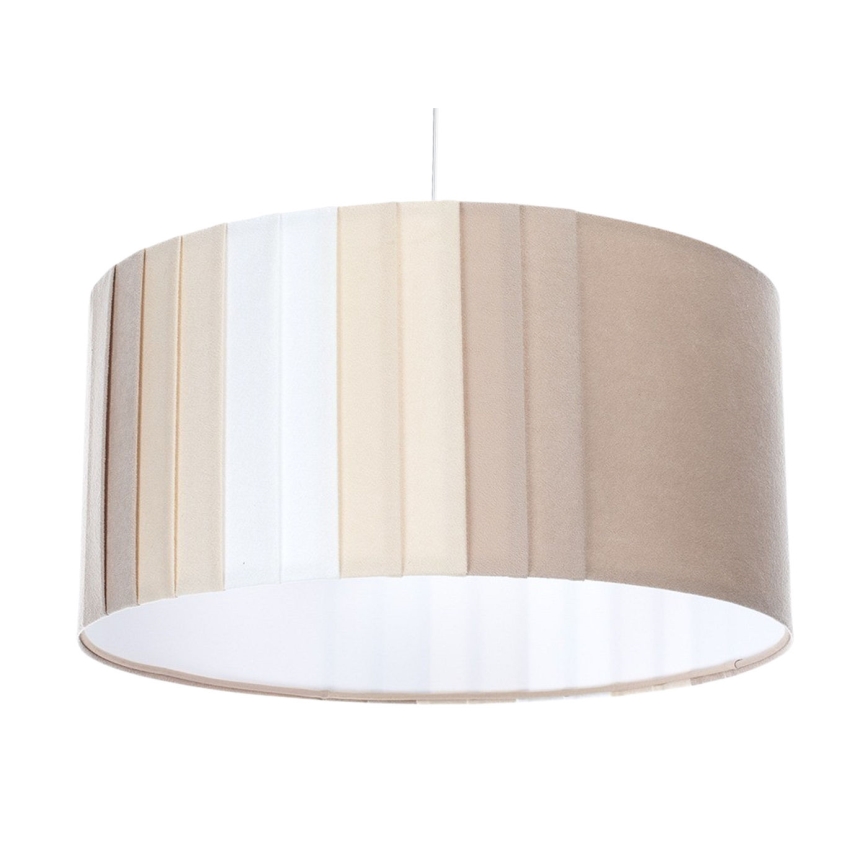 Ripatsvalgusti kaablil STRIPES 1xE27/60W/230V, läbimõõt 60 cm, beež