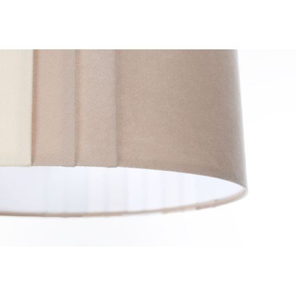 Ripatsvalgusti kaablil STRIPES 1xE27/60W/230V, läbimõõt 60 cm, beež