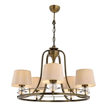 Ripp lamp NARA 5xE27/40W/230V messing