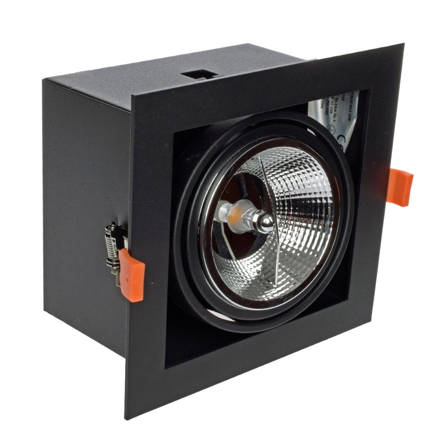 Ripplaevalgusti PLAZA AR111 1xGU10/12W/230V must