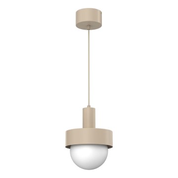 Ripplamp juhtmega CANAN 1xE27/15W/230V läbimõõt 20 cm beež