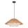 Ripplamp kaabliga AFRICA 1xE27/40W/230V läbimõõt 50 cm pruun/kreemjas
