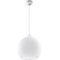 Ripplamp kaabliga BALL 1xE27/15W/230V, läbimõõt 30 cm, valge