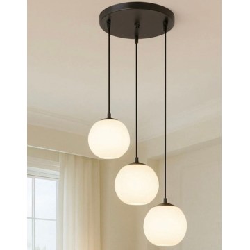 Ripplamp kaabliga BALLISTIC 3xE27/40W/230V must