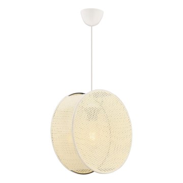 Ripplamp kaabliga BIG DRUM 1xE27/60W/230V kreemjas