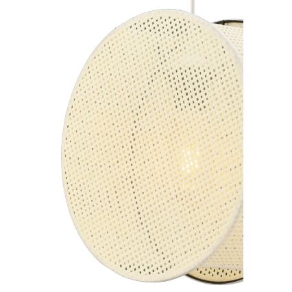 Ripplamp kaabliga BIG DRUM 1xE27/60W/230V kreemjas