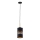 Ripplamp kaabliga BOGART 1xE27/15W/230V must/kuldne