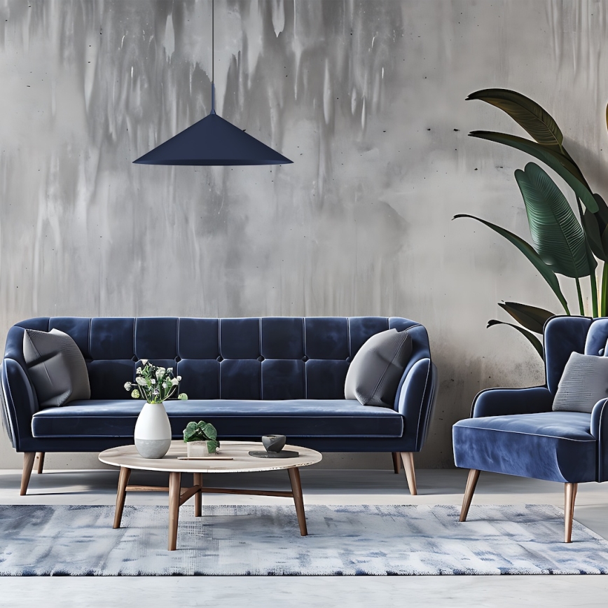 Ripplamp kaabliga CAPITAL 1xGX53/15W/230V läbimõõt 60 cm sinine