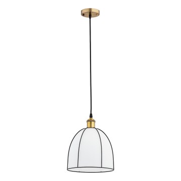Ripplamp kaabliga DAVE 1xE27/15W/230V kuldne/must