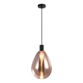 Ripplamp kaabliga DENSO 1xG9/5W/230V, läbimõõt 20 cm, vaskne/must
