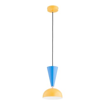 Ripplamp kaabliga ENTORI 1xE27/15W/230V kollane/sinine