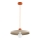 Ripplamp kaabliga ETERI 1xE27/15W/230V beež/vaskne