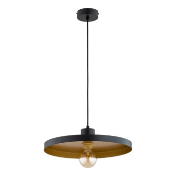 Ripplamp kaabliga ETERI 1xE27/15W/230V must/kuldne