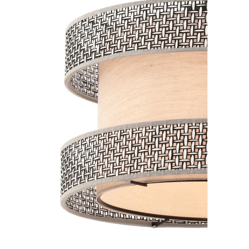 Ripplamp kaabliga HALO 1xE27/60W/230V beež/hall