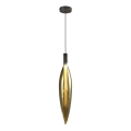 Ripplamp kaabliga NORDIC 1xG9/5W/230V must/kuldne