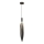 Ripplamp kaabliga NORDIC 1xG9/5W/230V mustkroom