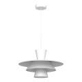 Ripplamp kaabliga PLATO 1xE27/15W/230V valge