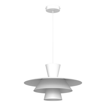 Ripplamp kaabliga PLATO 1xE27/15W/230V valge