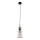 Ripplamp kaabliga SOPHIA 1xE14/10W/230V must/roheline/suitsune beež