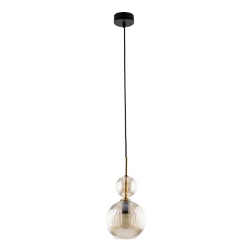 Ripplamp kaabliga SOPHIA 1xE14/10W/230V must/suitsune beež