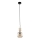 Ripplamp kaabliga SOPHIA 1xE14/10W/230V must/suitsune beež