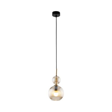 Ripplamp kaabliga SOPHIA 1xE14/10W/230V must/suitsune beež