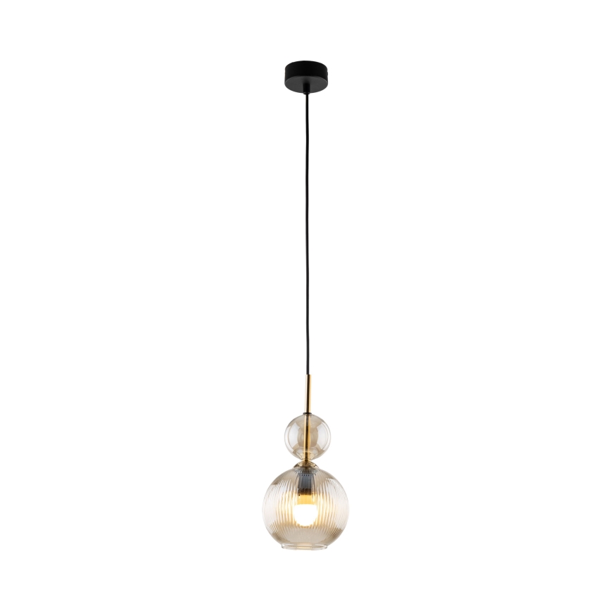 Ripplamp kaabliga SOPHIA 1xE14/10W/230V must/suitsune beež