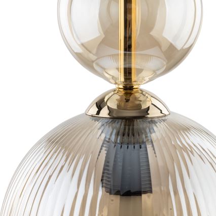 Ripplamp kaabliga SOPHIA 1xE14/10W/230V must/suitsune beež