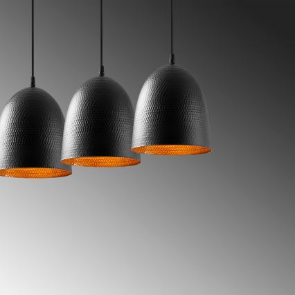 Ripplamp kaabliga TATTOO 3xE27/40W/230V must