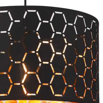 Ripplamp kaabliga ULLE 1xE27/15W/230V must