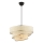 Ripplamp kaablil COUPER 1xE27/60W/230V, kreemjas/läikiv kroom