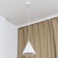 Ripplamp kaablil ETNA 1xE27/15W/230V Ø 25 cm valge