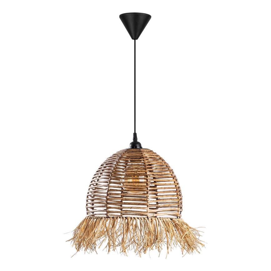 Ripplamp kaablil RUYO 1xE27/40W/230V pruun