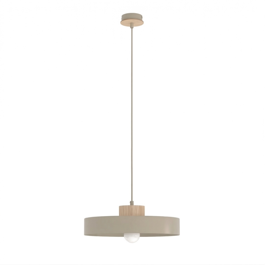 Ripplamp KIVI kaabliga 1xE27/15W/230V beež