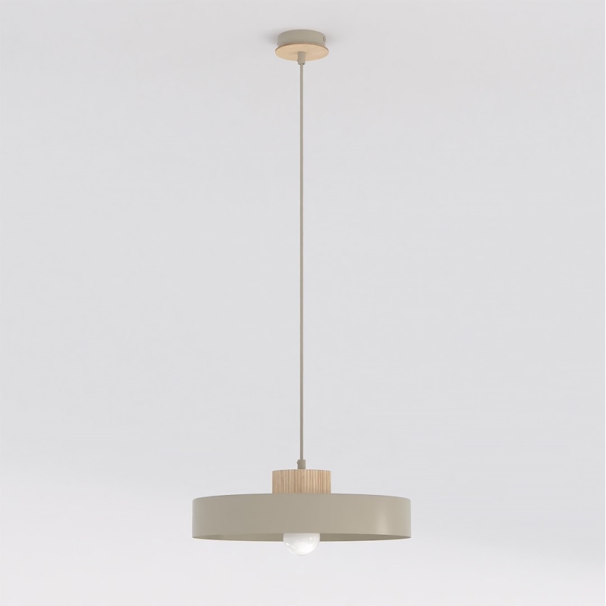 Ripplamp KIVI kaabliga 1xE27/15W/230V beež