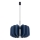 Ripplamp MULA kaablil 1xE27/15W/230V, läbimõõt 45 cm, sinine