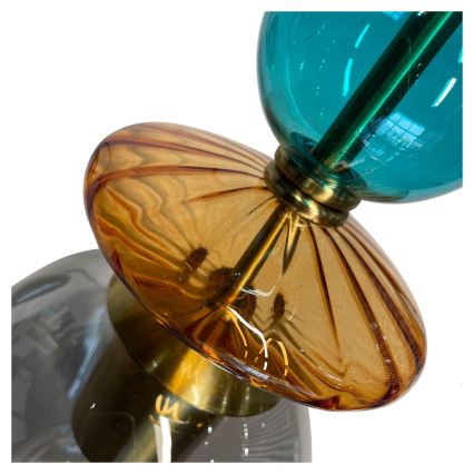 Ripplamp riputuskaabliga TROPEA 1xE27/15W/230V must/suitsusinine/beež