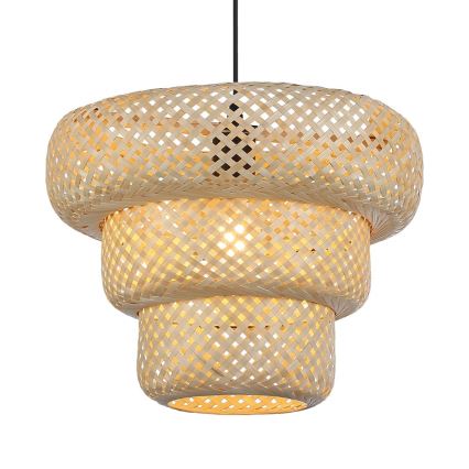 Ripplamp TULUM kaabliga 1xE27/15W/230V bambusest