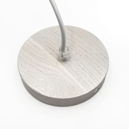 Ripplühter AIDA, kaabliga, 1xE27/60W/230V, Ø 35 cm, tamm/valge