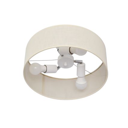 Ripplühter ALBA 3xE27/15W/230V kreemikas