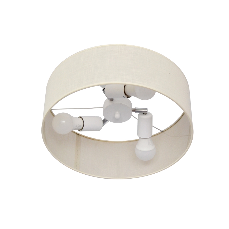 Ripplühter ALBA 3xE27/15W/230V kreemikas