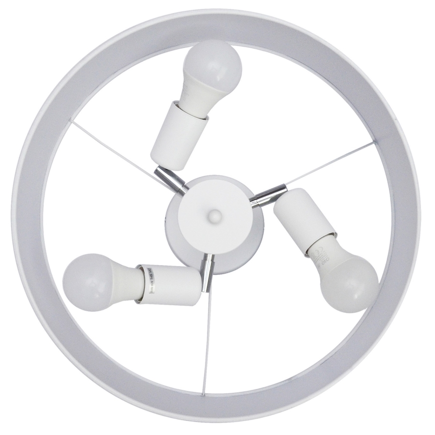Ripplühter ALBA 3xE27/15W/230V valge