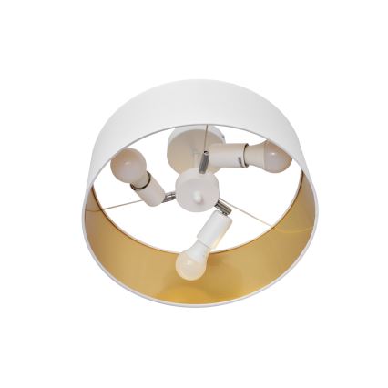Ripplühter ALBA 3xE27/15W/230V valge/kuldne