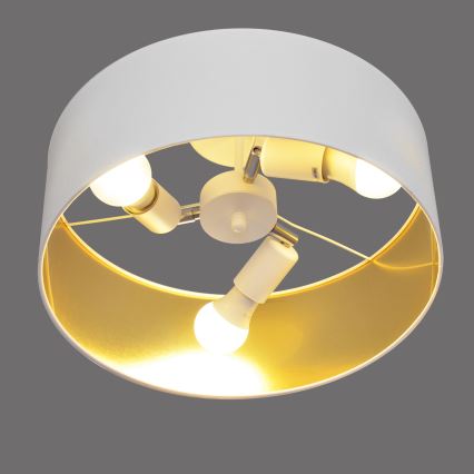 Ripplühter ALBA 3xE27/15W/230V valge/kuldne