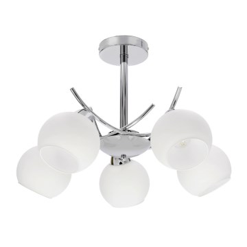 Ripplühter AMOS 5xE27/40W/230V läikiv kroom