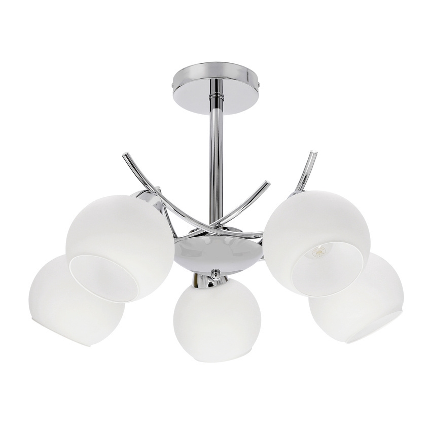 Ripplühter AMOS 5xE27/40W/230V läikiv kroom