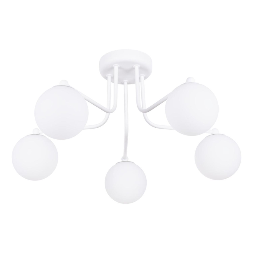 Ripplühter ASTRAL 5xG9/8W/230V valge