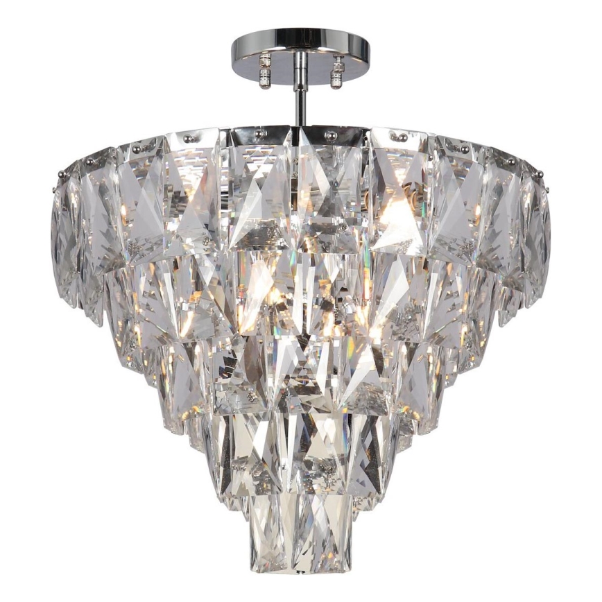 Ripplühter CHELSEA 6xE14/40W/230V d. 50 cm läikiv kroom