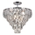Ripplühter CHELSEA 6xE14/40W/230V d. 50 cm läikiv kroom