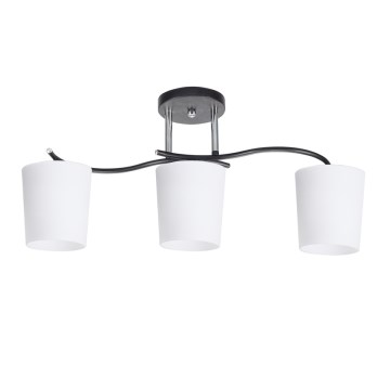 Ripplühter ESNYR 3xE27/40W/230V must/valge